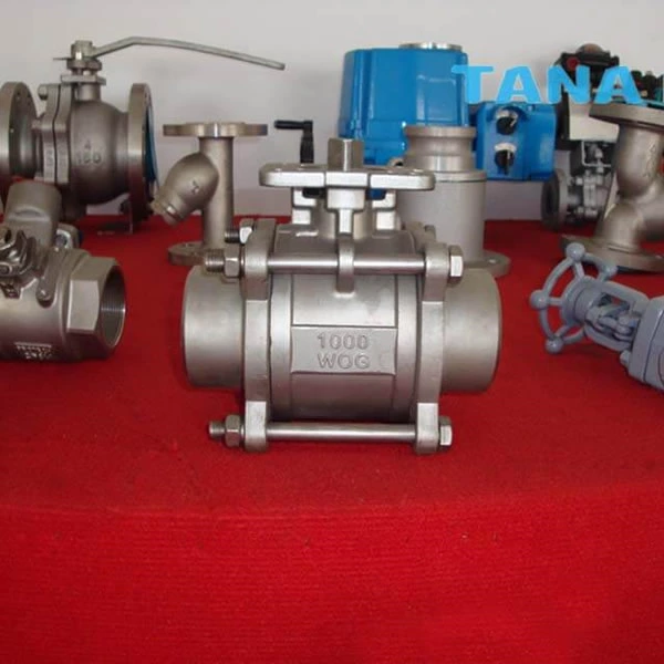 3pc flanged ball valve China