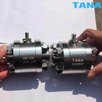 3pc forged steel small size ball valve