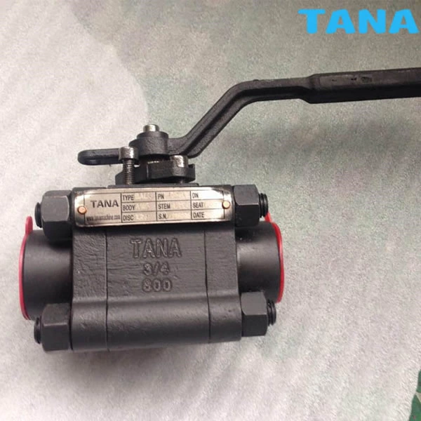 3 piece Forged floating Ball Valve