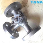 cast steel 3 way ball valve