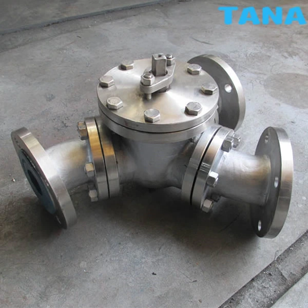 120 degree Y type 3 way ball valve