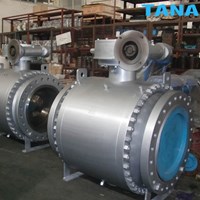 3 Piece Forged Trunnion Mounted Ball Valve