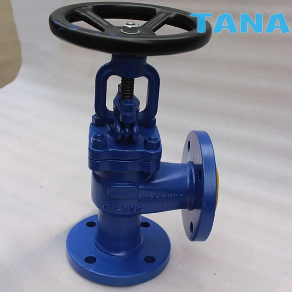 150lb angle type globe valve