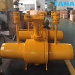 butt welding full welded ball valve