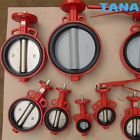wafer type EPDM seat butterfly valve China
