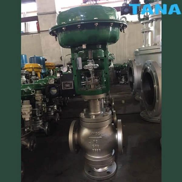 3 way control valve size