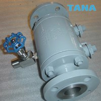 trunnion mounted DBB ball valve