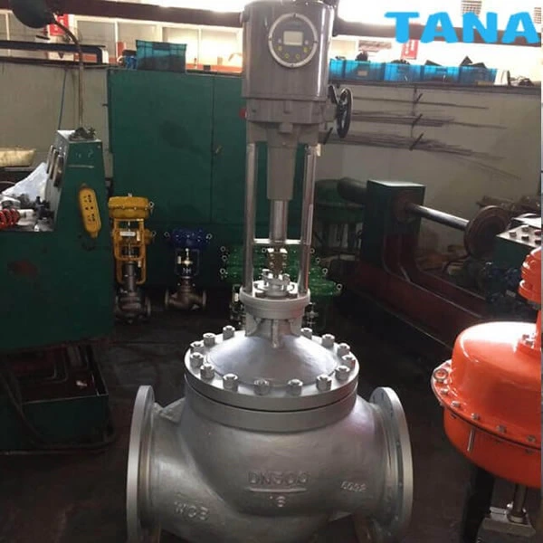 Electric Straight Through control valve