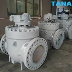 Top entry ball valve