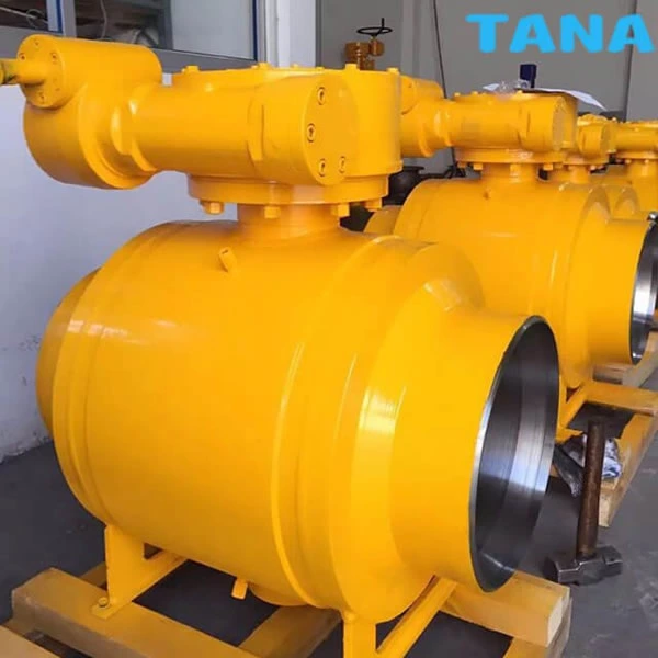 Full welded ball valve