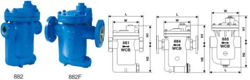 Inverted Bucket Steam Traps