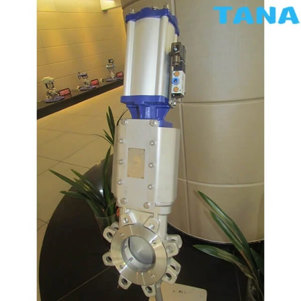 wafer semi lug knife gate valve