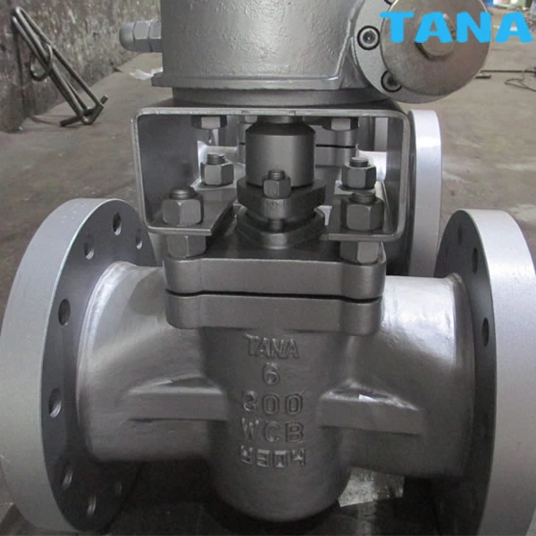 inverted pressure balance plug valve