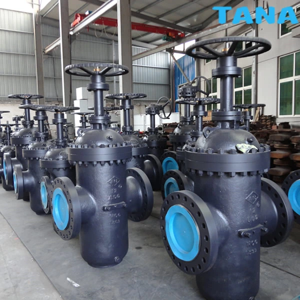 Slab gate valve