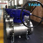 3 Piece Forged Trunnion Mounted Ball Valve,