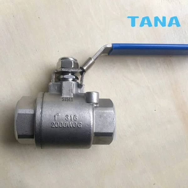 2 Piece Thread Ball Valve