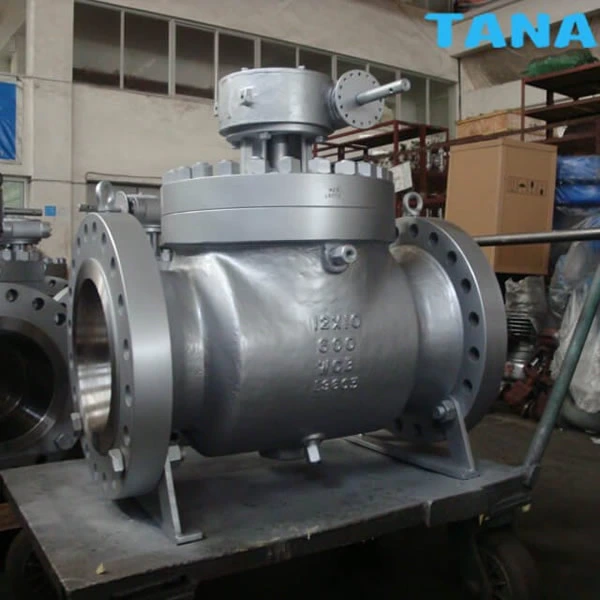 top entry ball valve