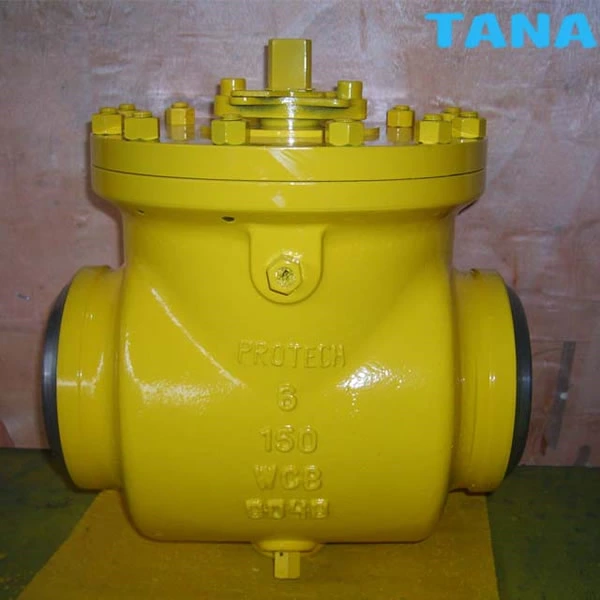 butt welding top entry ball valve