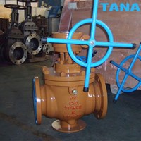 flanged top entry ball valve