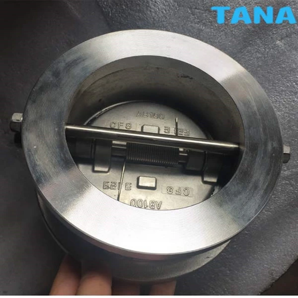 double disc wafer check valve