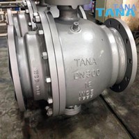 cast steel trunnion mounted ball valve