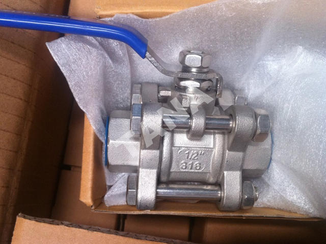 Stainless steel ball valves exported to Saudi Arabia